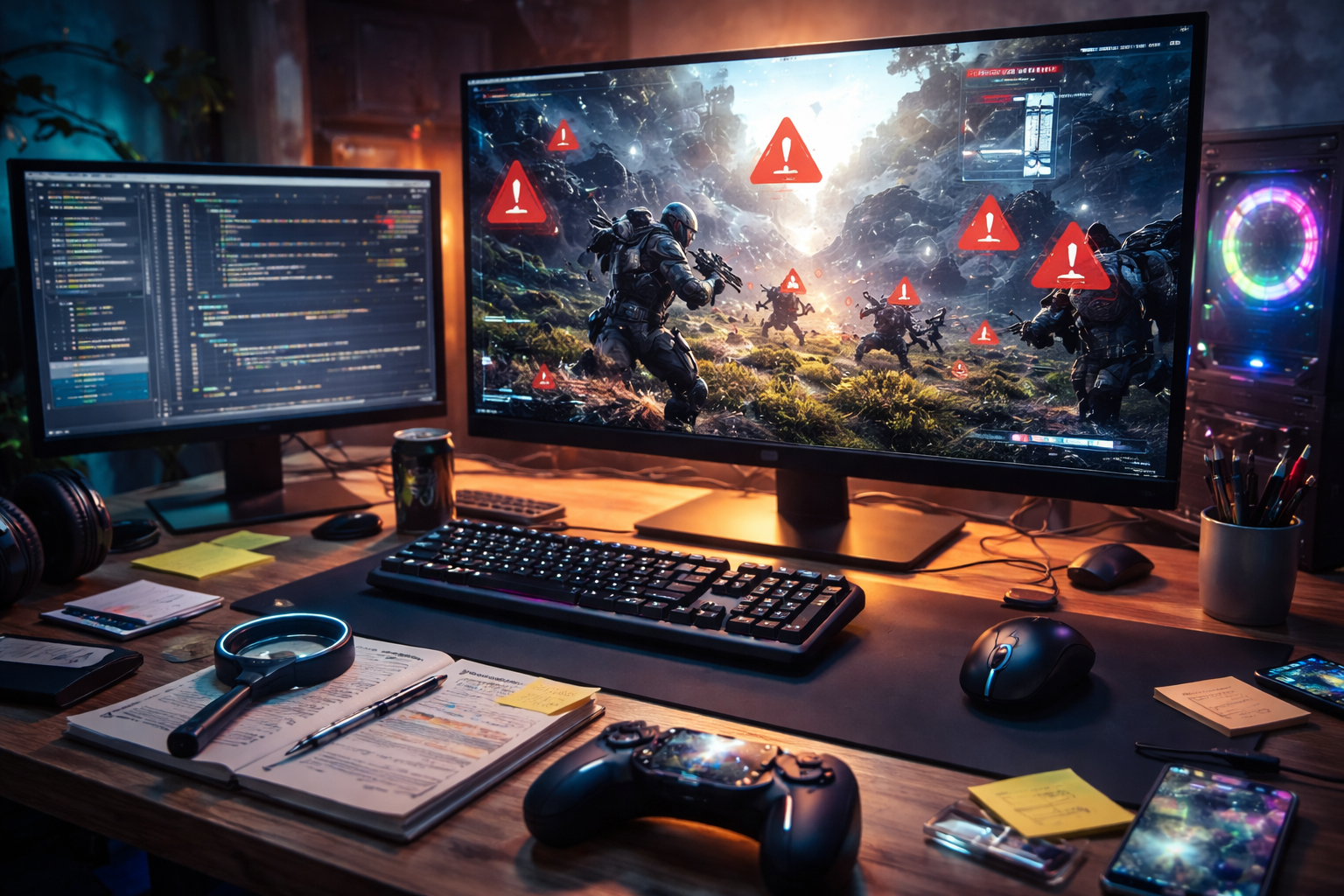  Gloomfire  Oyununda Hata Testi Yaparak Oyununuzu Güvenle Yayınlayabilirsiniz